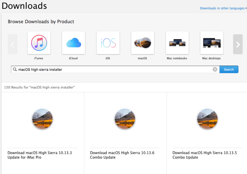 Download Mac Os X High Sierra 1